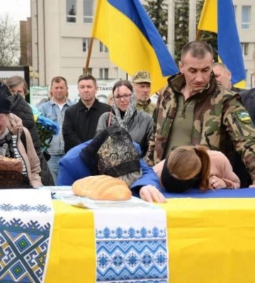 У Рівному попрощались з добровольцем, який загинув понад рік тому