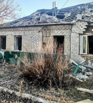 Во время артобстрела Гуляйполя получили ранения женщина и мужчина
