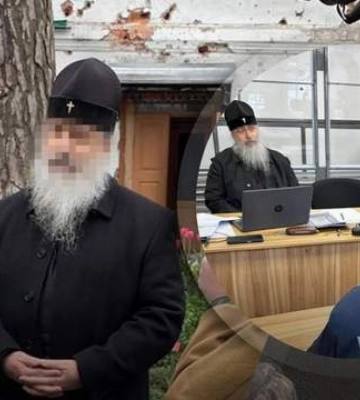 "Здав" росіянам позиції ЗСУ під час літургії: митрополита Святогірської лаври взяли під варту