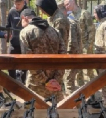 Ліцеїсти з Вараша пройшли вишкіл у Волинській Січі