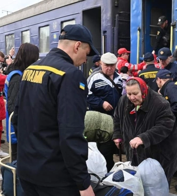 На Рівненщину прибув ще один евакуаційний потяг із Покровська
