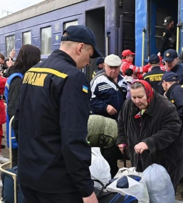 На Рівненщину прибув ще один евакуаційний потяг із Покровська