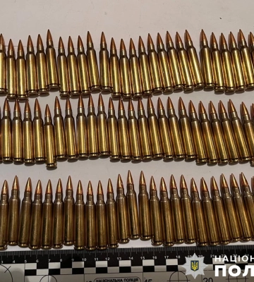 Поліцейські Коростенщини затримали чоловіка за підозрою у торгівлі боєприпасами