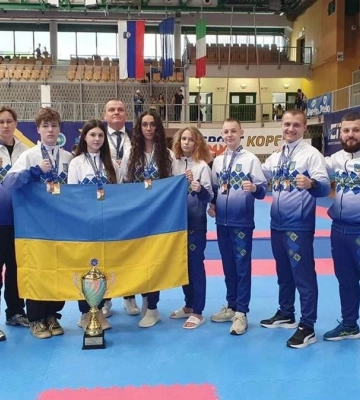 Полтавські таеквондисти здобули 17 медалей на чемпіонаті Європи