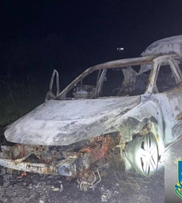 На Київщині чоловік підпалив в авто свою колишню дружину