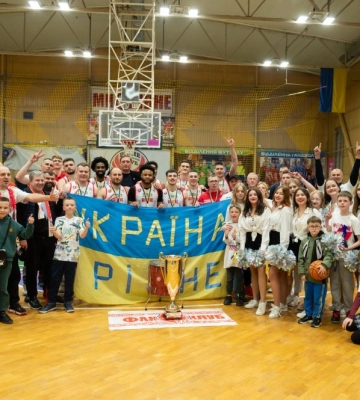 Баскетбольний фінал у Рівному: місцева команда вперше в історії виборола «срібло» Суперліги (ВІДЕО)