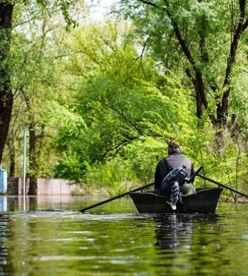 Велика вода на Черкащині: підтоплено 13 будинків, 37 дворів та понад 500 гектарів полів