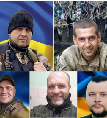 П'ятеро захисників з Рівненщини доєдналися до Небесного легіону