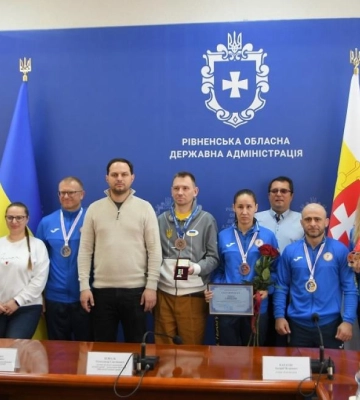 Спортсмени Рівненського «Інваспорту» здобули 7 медалей на міжнародних змаганнях