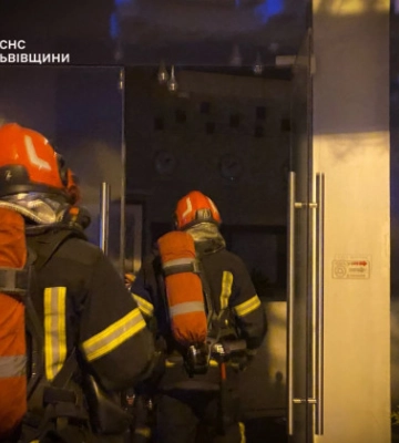 У Львові горів ресторан в готелі Rius