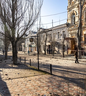 Від російського обстрілу постраждав житель Козацького