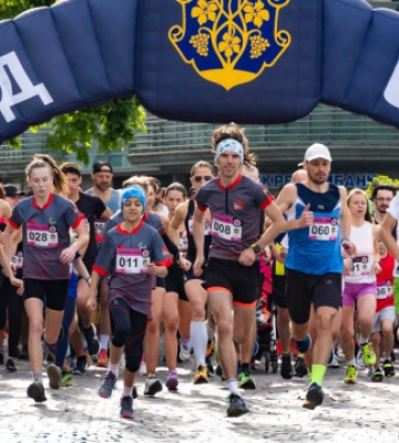 В Ужгороді на Sakura Run 2024 зібрали 59 тисяч гривень