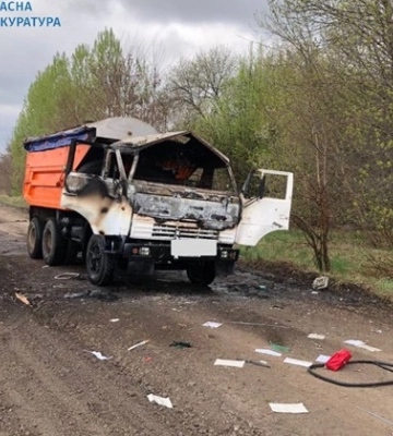 Російський дрон вбив водія вантажівки на Сумщині