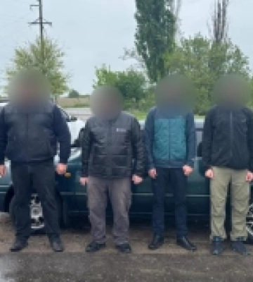 На Одещині затримали трьох утікачів та їхнього переправника