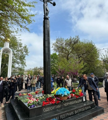 День катастрофи на Чорнобильській АЕС: в Ізмаїлі вшанували пам’ять героїв-ліквідаторів