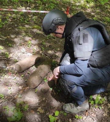 На Дубенщині знайшли три боєприпаси часів Другої світової війни