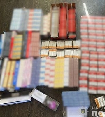 Тисячу пачок цигарок на суму у 43 тисячі вилучили правоохоронці Кривого Рогу