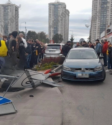 У Броварах нетверезий голова РДА скоїв ДТП — є постраждалі