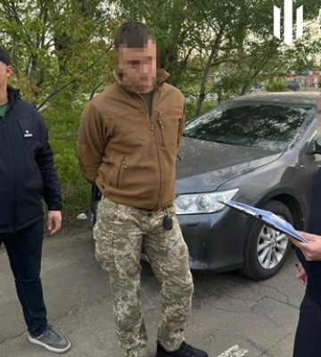 На Одещині затримали військового: вимагав хабар за оформлення інвалідності