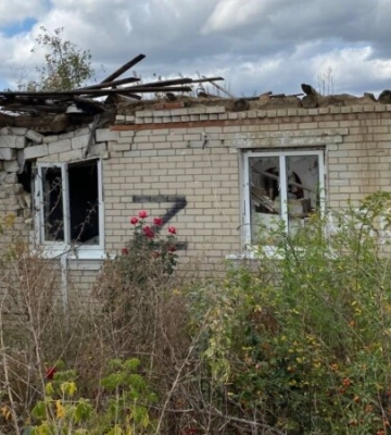 Окупанти обстріляли село на Харківщині, постраждав чоловік