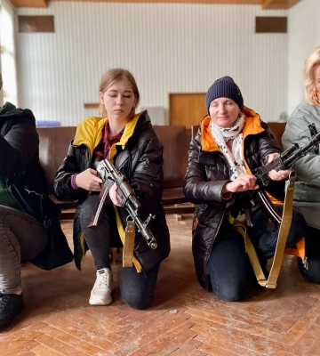 У Нововолинську провели навчання з національного спротиву