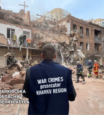 У Харкові через обстріл поранена пацієнтка лікарні