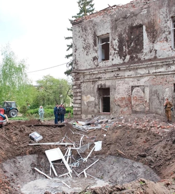 На Харківщиниі росіяни бомбили лікарню