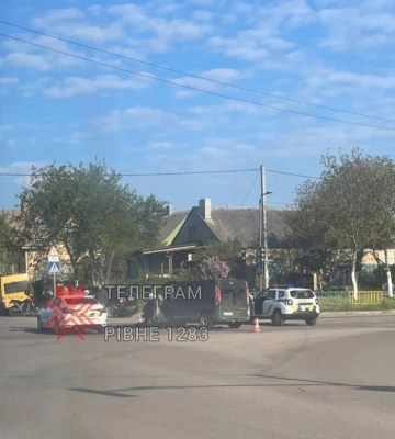 Вранці на Рівненщині була ДТП