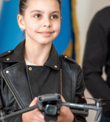 10-річна мешканка Львівщини передала на проєкт «Пташки перемоги» 30 тис. грн