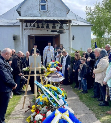 На Волині провели в останню путь Захисника Дениса Скубія