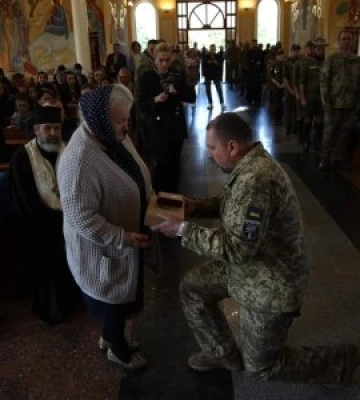 У Виноградові вшанували загиблих бійців 128-ї ОГШБр
