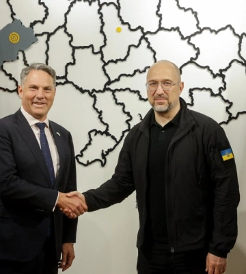 Міністр оборони Австралії приїхав з візитом у Львів