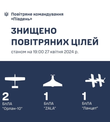 В Одесской области советский самолет Як-52 сбил российский дрон &quot;Орлан&quot; (видео)