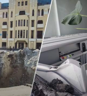 Ночные удары по Харькову: разрушены школа и историческое здание в центре города 