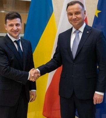 Дуда рассказал о дружбе с Зеленским