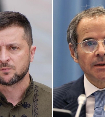 Зеленский встретился с главой МАГАТЭ Гросси, - CNN
