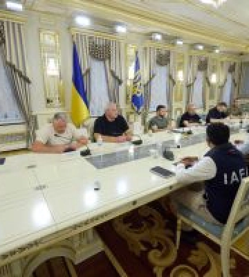 Президент України зустрівся з генеральним директором МАГАТЕ