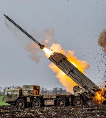 Ночью войска РФ атаковали окрестности Запорожья из РСЗО «Смерч» — глава ОВА
