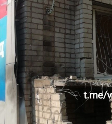 В окупованому Бердянську — вибух біля штабу організації «Ми разом із Росією»