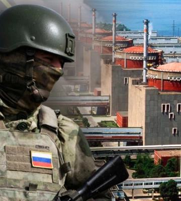 Російські війська обстрілюють Енергодар, щоб створити “картинку” для МАГАТЕ