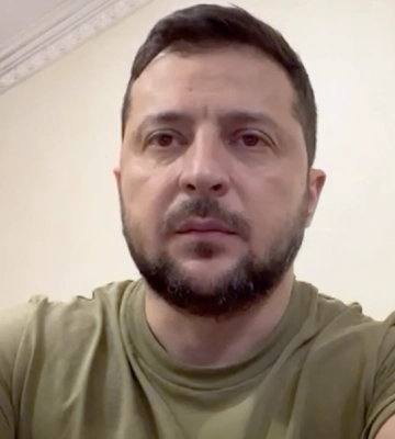 Спроби росіян наступати на Донбасі увійдуть в історію воєн як одне з найбільш цинічних убивств своїх же солдатів, - Зеленський.&amp;hellip;