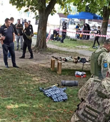 Взрыв на выставке боеприпасов в Чернигове. Пострадали 15 человек, в частности восемь детей: инцидент расследует ГБР — ОВА