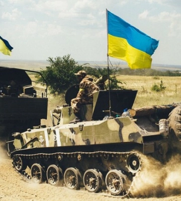 Карта бойових дій в Україні 9 вересня