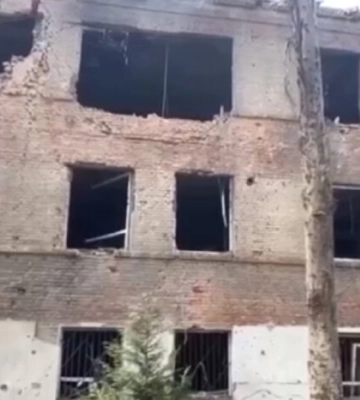 У Запоріжжі росіяни 5 ракетами зруйнували школу-інтернат