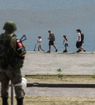РосСМИ сообщили об отключении воды и света в Херсоне