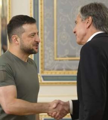 Гарантія, що ми можемо повернути наші території, – Зеленський про візит Блінкена у Київ
