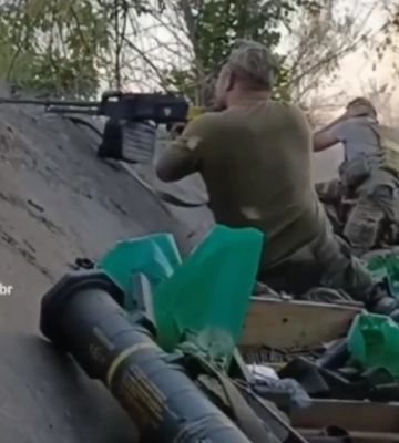 Як воїни ЗСУ ведуть ближній бій з ворогом на Херсонщині