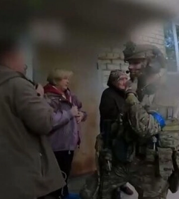 Над Балаклією замайорів український прапор (відео)