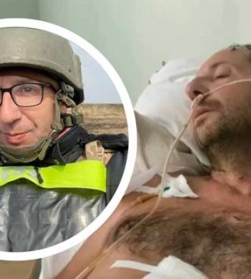 На Херсонщині зазнав поранення італійський журналіст