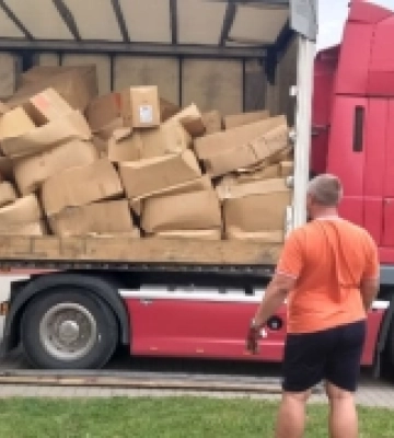 У Дубно прибув благодійний вантаж з Польщі